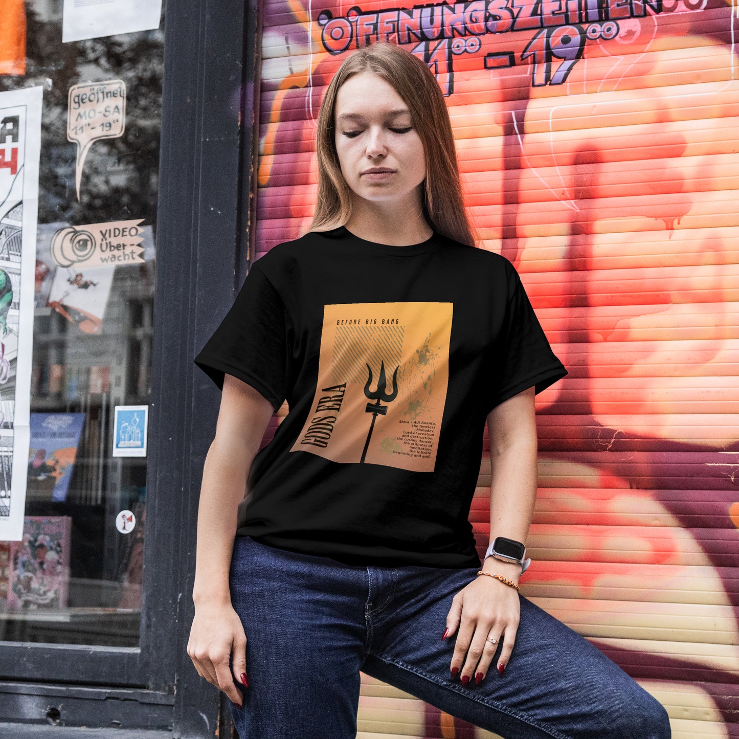 Gods Era- Shiva - Oversized Tee