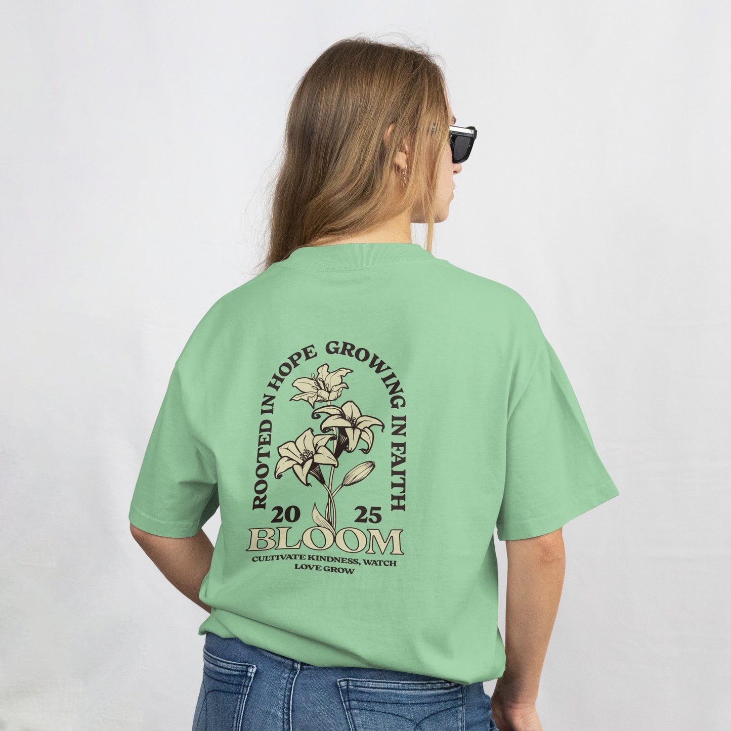 Bloom - Unisex Terry Oversized Tee