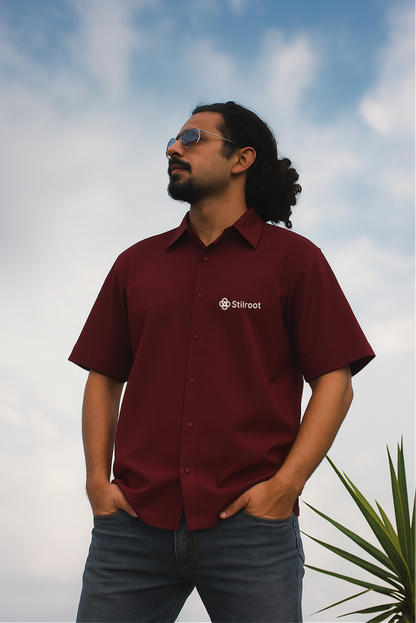 Stilroot - Dark Oversized Shirt