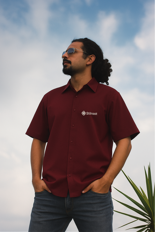 Stilroot - Dark Oversized Shirt